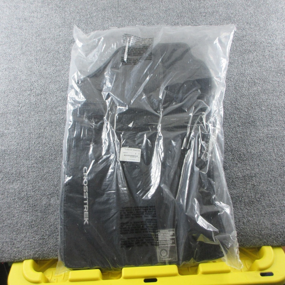 Subaru Crosstrek Carpet Floor Mat Set Black 4PC Front Rear J501SFN120 OEM